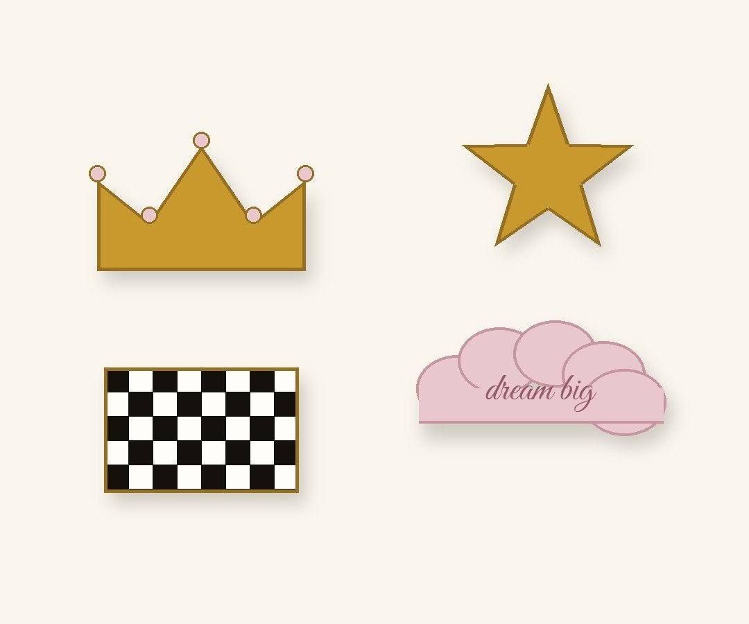 DIY foam board party props and theme cutouts